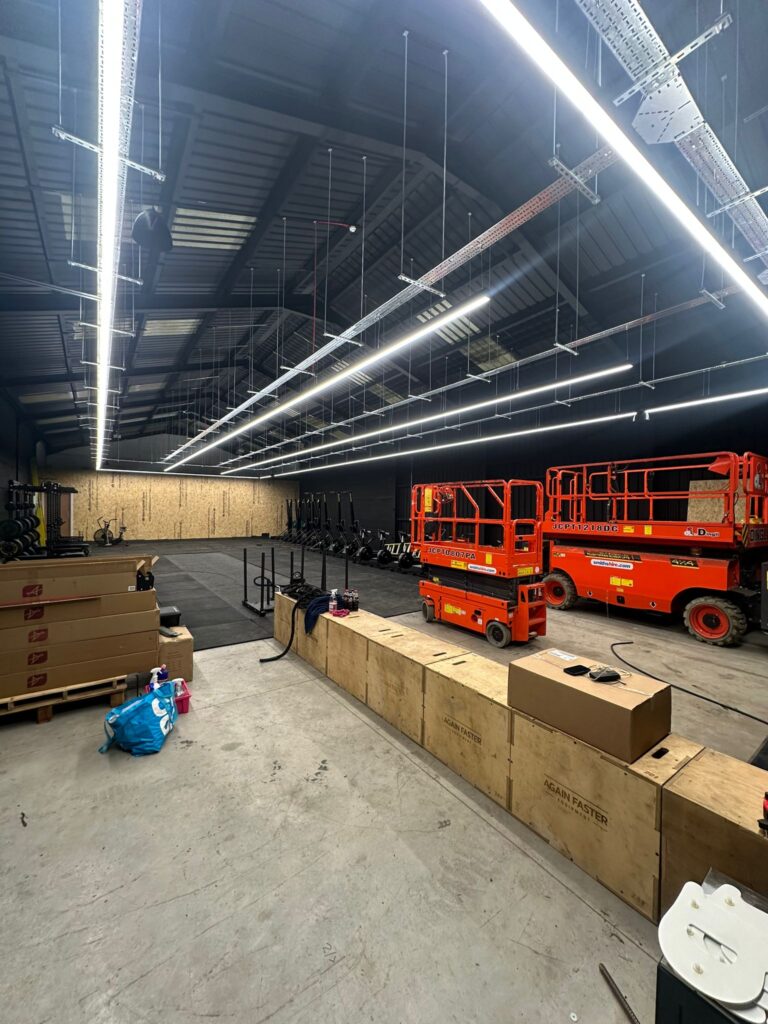 The Park 2.0 Gym Electrical Fit-Out